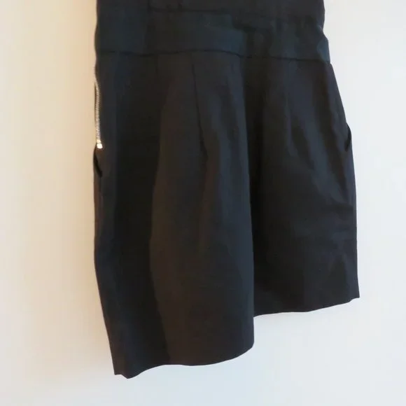 JENNI KAYNE Black Strapless Silk Lined Bustier Mini Dress - Size US 2 - Picture 9 of 16